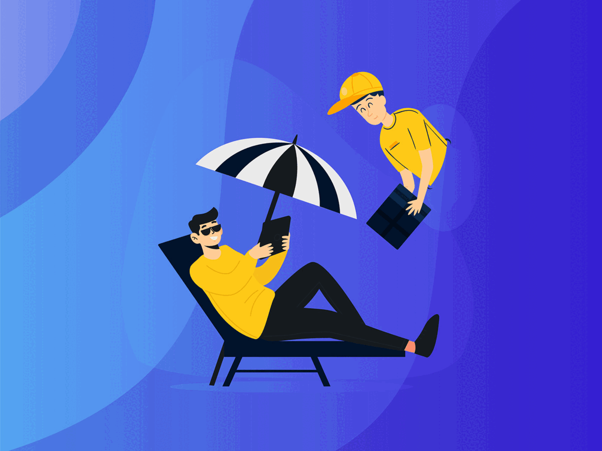 Flat Character Illustration Design